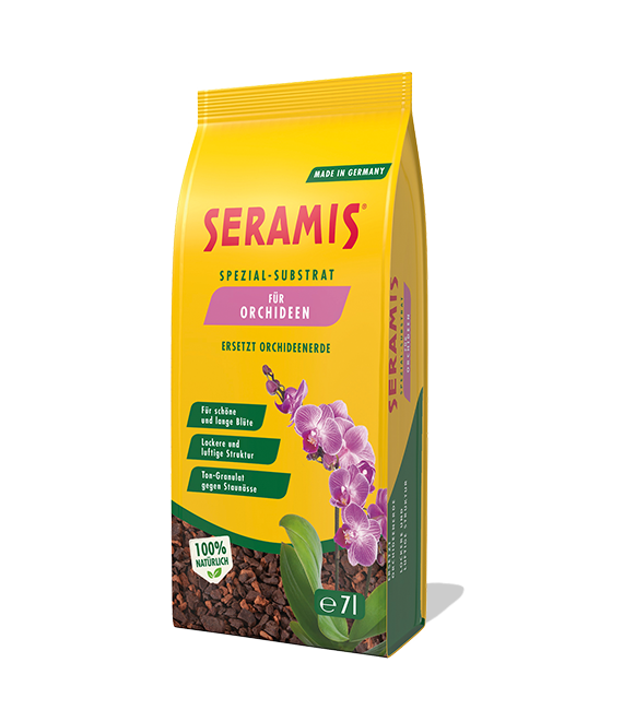 Seramis Spezial-Substrat für Orchideen 7 Liter Orchideenerde Blumenerde Erde 