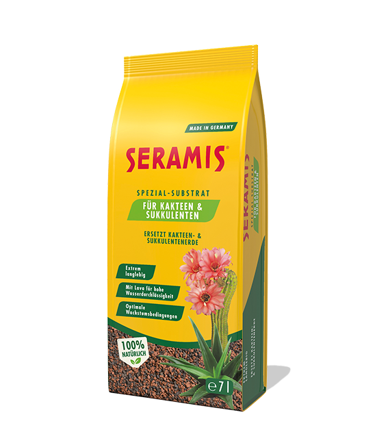 SERAMIS® Spezial-Substrat für Kakteen und Sukkulenten