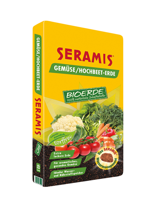 SERAMIS® torffreie Bioerde Gemüse/Hochbeet