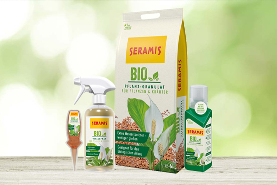 Das Bio SERAMIS® System für Pflanzen und Kräuter